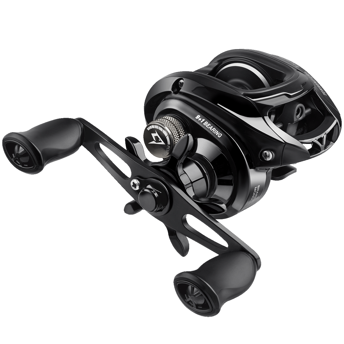 Ultra Light Low Profile Baitcaster Reel Black / Left Hand Ultra Light Low Profile Baitcaster Reel Black / Left Hand