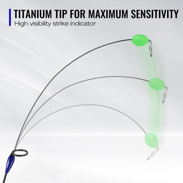 Piscifun ICX Frost Reel with fishing net and line, paired with ICX FOCUS Ice Fishing Rod for ultimate ice fishing experience.