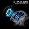 Piscifun® Alloy M Baitcasting Reel  12 Magnets braking system