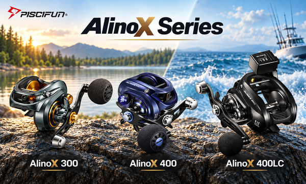 Piscifun AlinoX Series Comparison: Choosing the Right Reel for Your Fishing Style