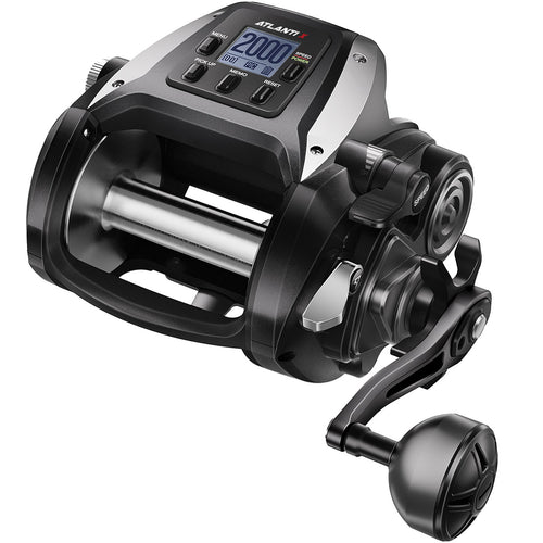 AtlantiX 12000 Electric Fishing Reel for Deep Sea Big Game Only Reel / Right Hand AtlantiX 12000 Electric Fishing Reel for Deep Sea Big Game Only Reel / Right Hand