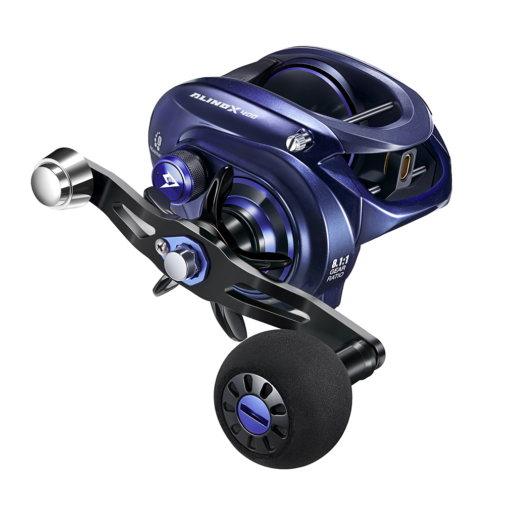baitcaster reel with manual brake Tiny Baitcast Black Clam Pack free operation KastKing MegaJaws Baitcasting Reels with