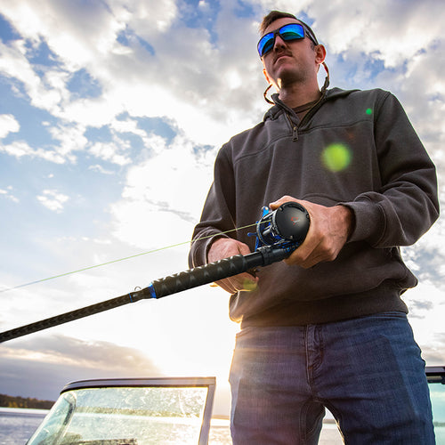 catfish fighter fishing pole Lumicat E One-Piece & Two-Piece Casting Rod for Catfish Fishing