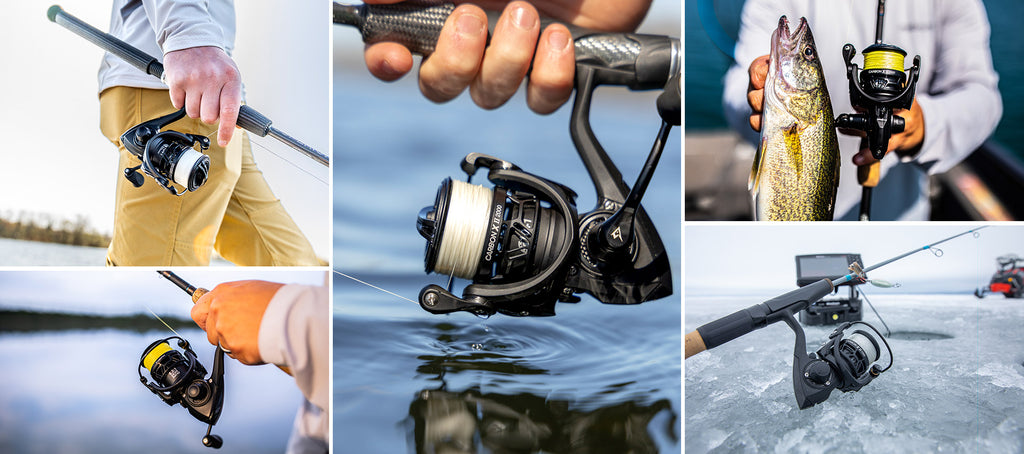 Lizard Reel Carbon R1 Spinning Rod + Carbon X II Spinning Reels Combo | 1000 / 7 ...