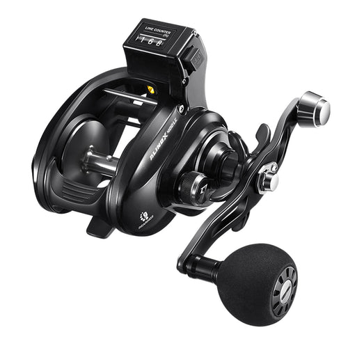 Piscifun Alijoz 400 Lc Trolling Reel w/ Line Counter, Low Profile Casting Reel 38Lbs Max Drag 8+1 Stainless Reel for Fresh & Saltwater Musky 5.5:1 Gea Piscifun Alijoz 400 Lc Trolling Reel w/ Line Counter, Low Profile Casting Reel 38Lbs Max Drag 8+1 Stainless Reel for Fresh & Saltwater Musky 5.5:1 Gea
