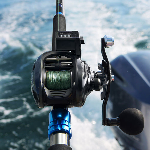 Piscifun Alijoz 400 Lc Trolling Reel w/ Line Counter, Low Profile Casting Reel 38Lbs Max Drag 8+1 Stainless Reel for Fresh & Saltwater Musky 5.5:1 Gea Piscifun Alijoz 400 Lc Trolling Reel w/ Line Counter, Low Profile Casting Reel 38Lbs Max Drag 8+1 Stainless Reel for Fresh & Saltwater Musky 5.5:1 Gea