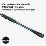 V,{With Carbon R1 Spinning Rod}