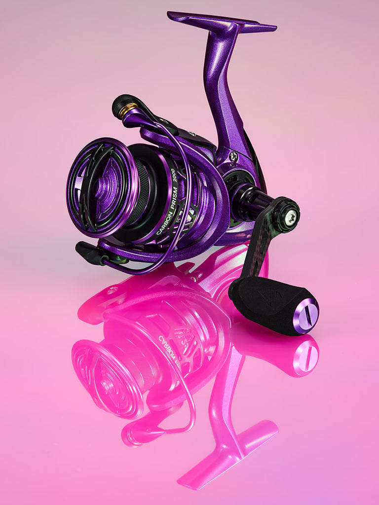 Piscifun® Carbon Prism Ultralight Spinning Reels, Violet Victory / 2000