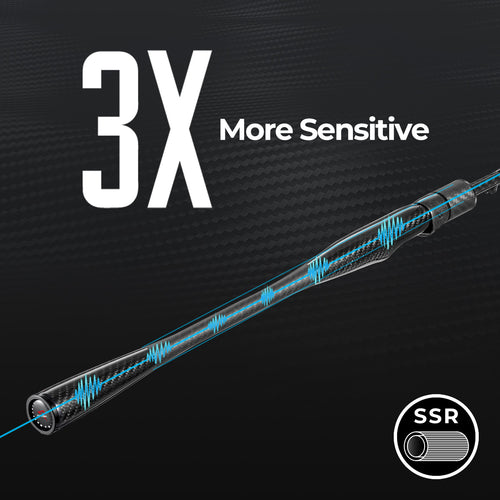 V,{With Carbon R1 Spinning Rod}