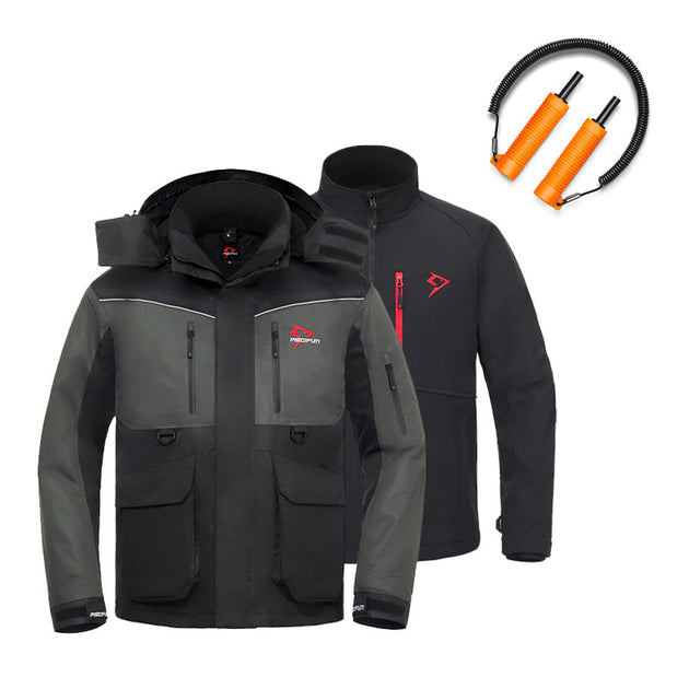 V,main,{3-in-1 Jacket Set（With Ice Pick）?Grey}