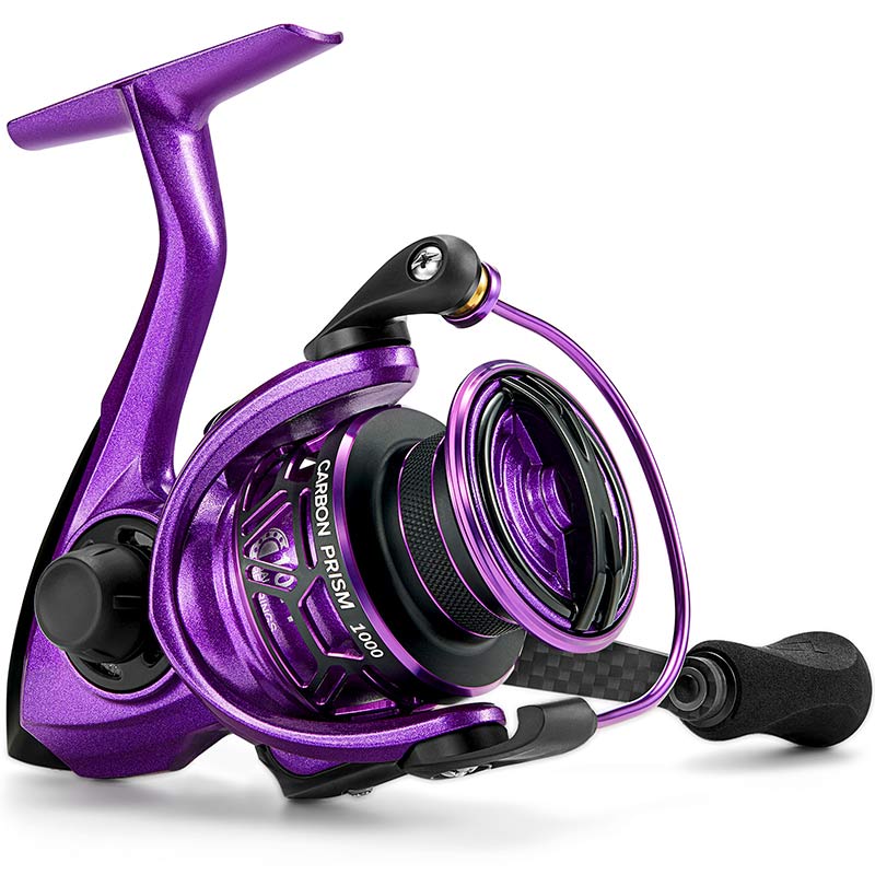Piscifun® Carbon Prism Ultralight Spinning Reels, Violet Victory / 1000