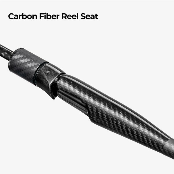 V,{With Carbon R1 Spinning Rod}