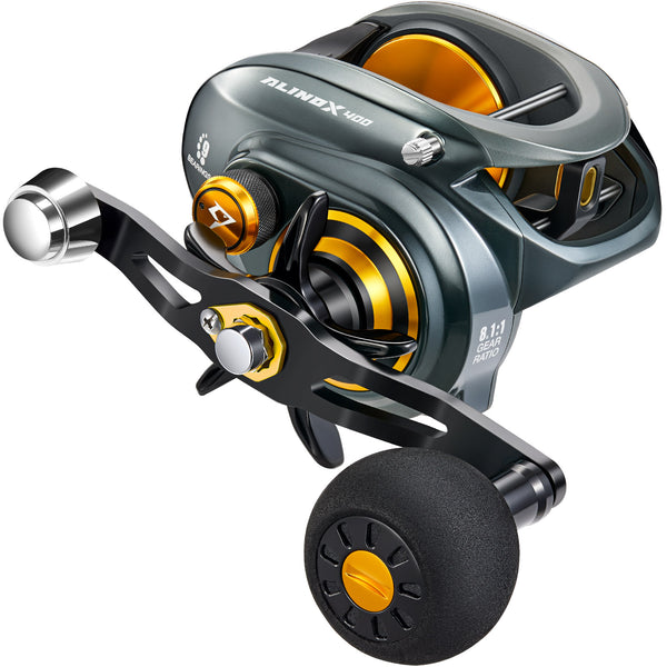 baitcaster reel for trout Big Game 400 HeavyDuty Big Fish frame design The Best Baitcasting Reels of