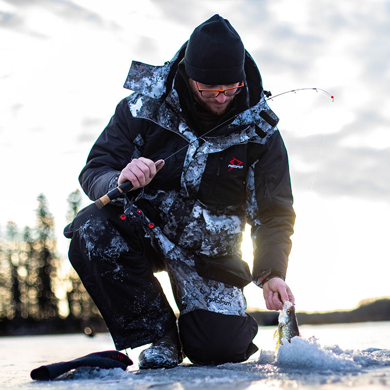 Ice Fishing Insulated Bibs Waterproof Fishing Bib