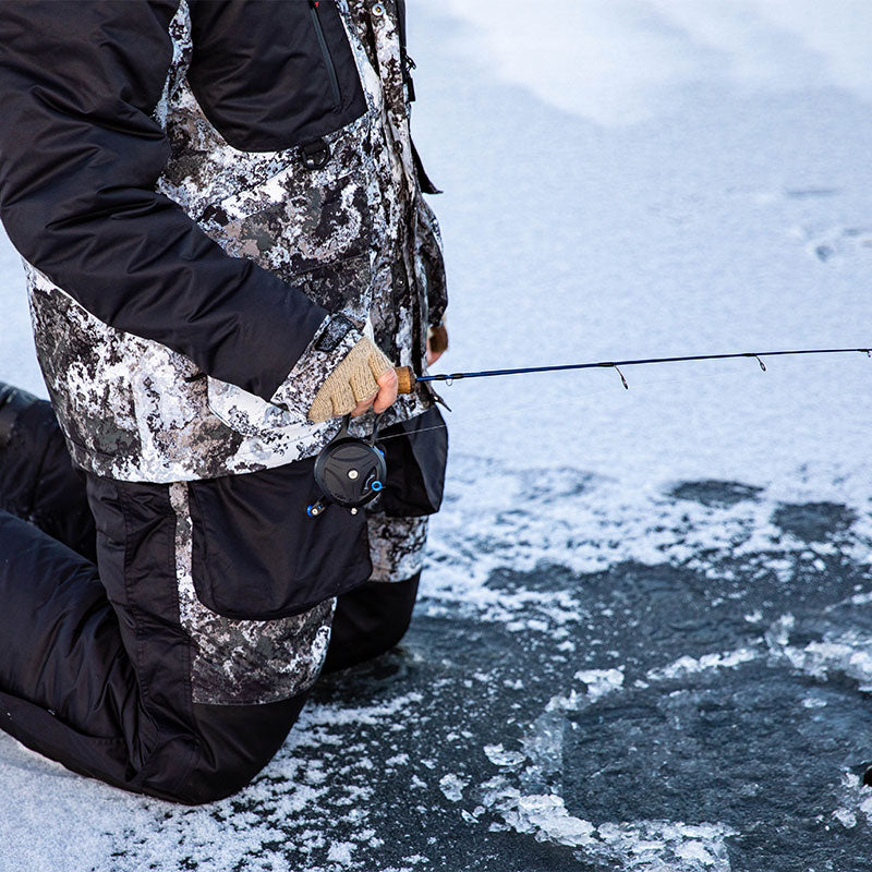 Ice Fishing Insulated Bibs Waterproof Fishing Bib