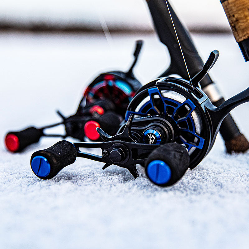 Piscifun ICX Ice Fishing Reel Inline, Ultra Smooth, CNC Machined Aluminum,  7+1 Shielded Ball Bearings From Hui09, $171.96