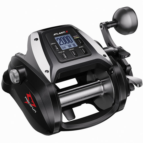 AtlantiX 12000 Electric Fishing Reel for Deep Sea Big Game Only Reel / Right Hand