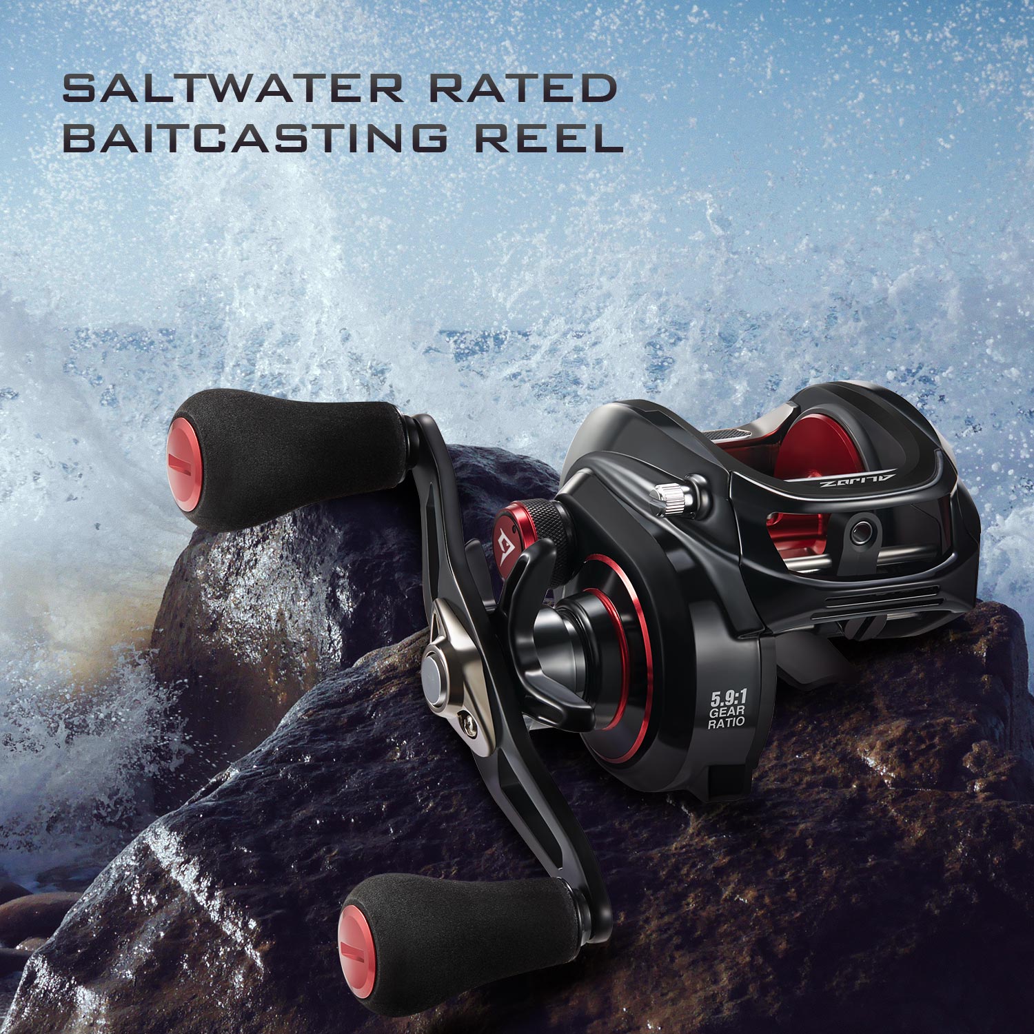 Piscifun® Alijoz Size 300 Low Profile Aluminum Frame Baitcasting Reel Piscifun® Alijoz Size 300 Low Profile Aluminum Frame Baitcasting Reel