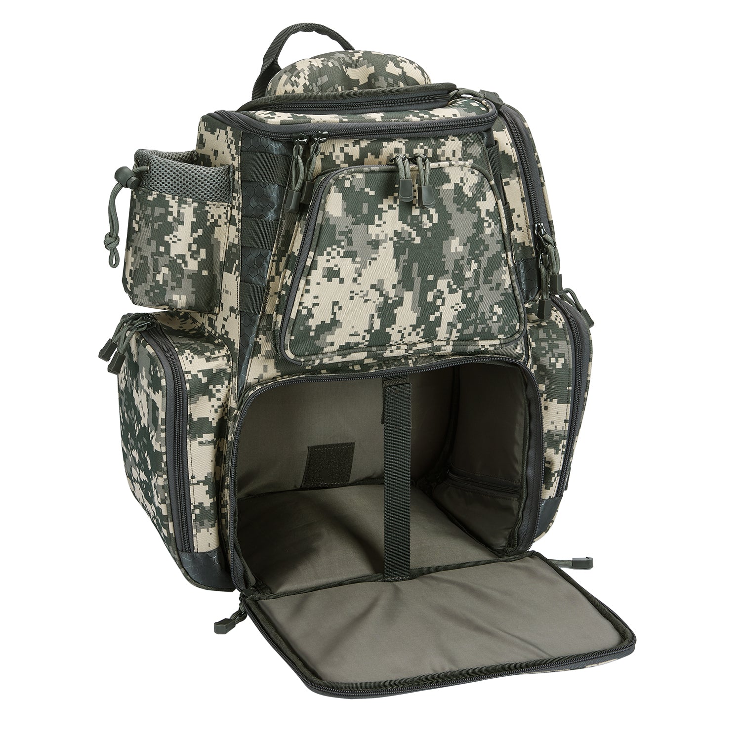 Piscifun Fishing Tackle Backpack Digital Camouflage Backpack with