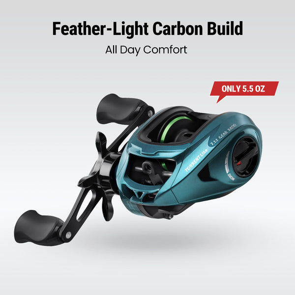 Ultra Light Low Profile Baitcaster Reel | Piscifun Ultra Light Low Profile Baitcaster Reel | Piscifun