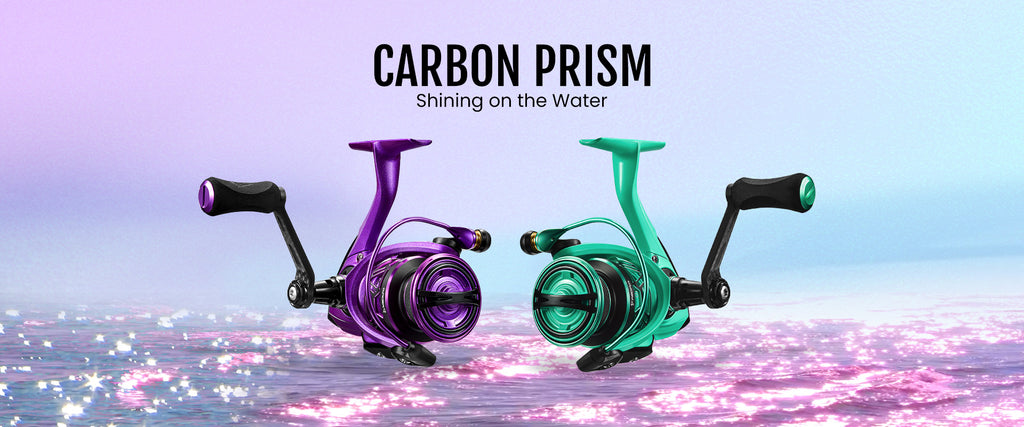 Piscifun® Carbon Prism Ultralight Spinning Reels, Violet Victory / 2000