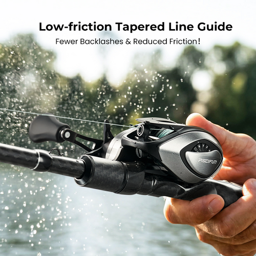 best freshwater fishing reels 2020 Piscifun Alloy M2 Baitcasting Reel for Longer Casts 7.6:1 Gunmetal Black / Right Hand / Reel