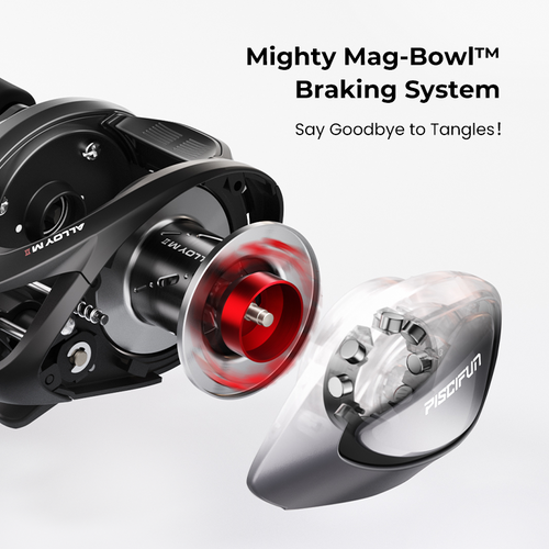 Piscifun Alloy M2 Baitcasting Reel for Longer Casts 7.6:1 Gunmetal Black / Right Hand / Only Reel Piscifun Alloy M2 Baitcasting Reel for Longer Casts 7.6:1 Gunmetal Black / Right Hand / Only Reel