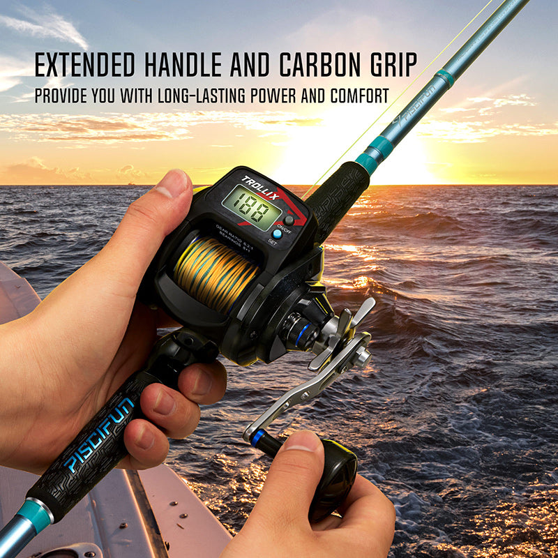 Fishing Rod Best Line Counter Trolling Combo Trolling Rod Trolling