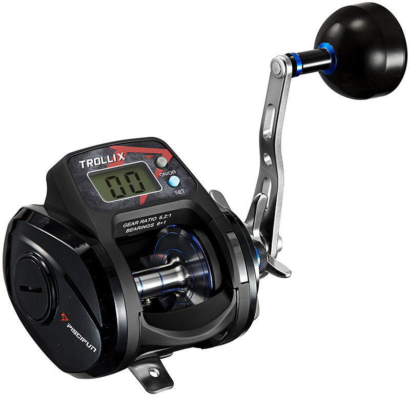 Trollix LCD Line Counter Digital Fishing Reel