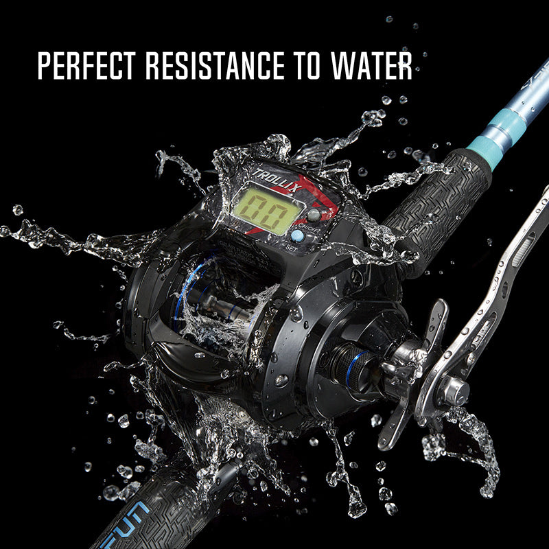 FB8000-12000 Trolling Reel 5.2:1 Aluminum alloy Fishing reel All