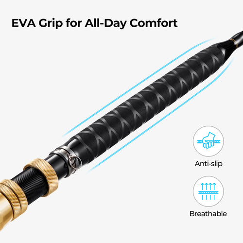 crystal river c/ctfk1 fishing rod/reel combo eva grip Kraken Electric Reel and Saltflow Boat Rod Combo for Saltwater Fishing