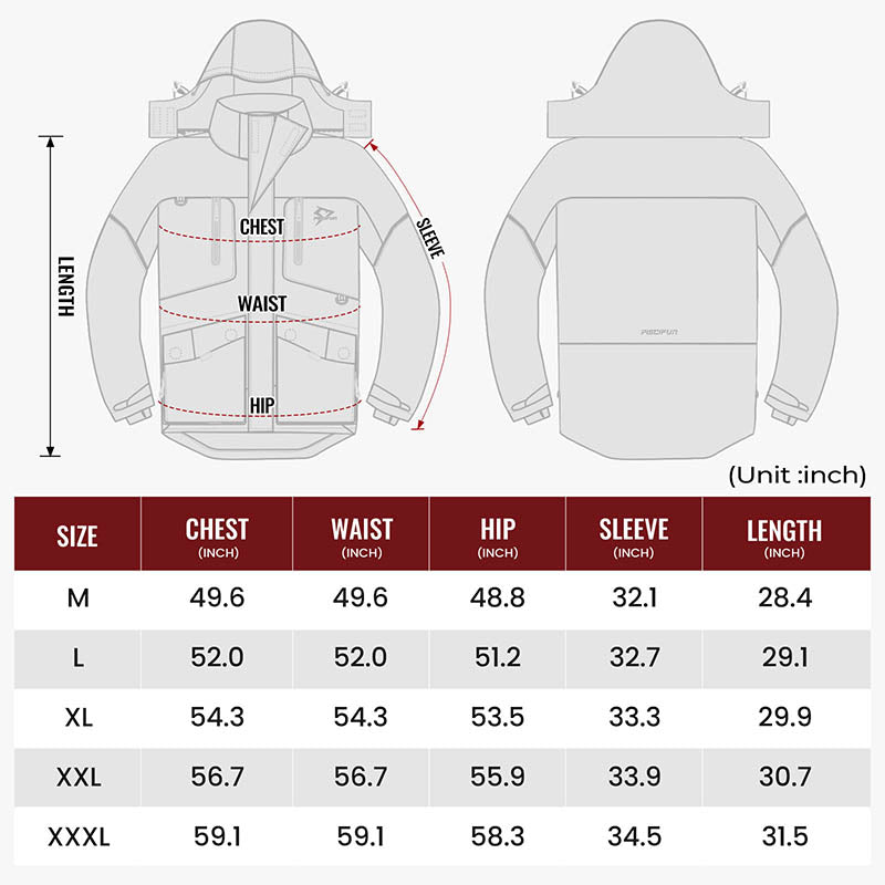 Ice Fishing Suits | Insulated Jacket & Bibs | Piscifun