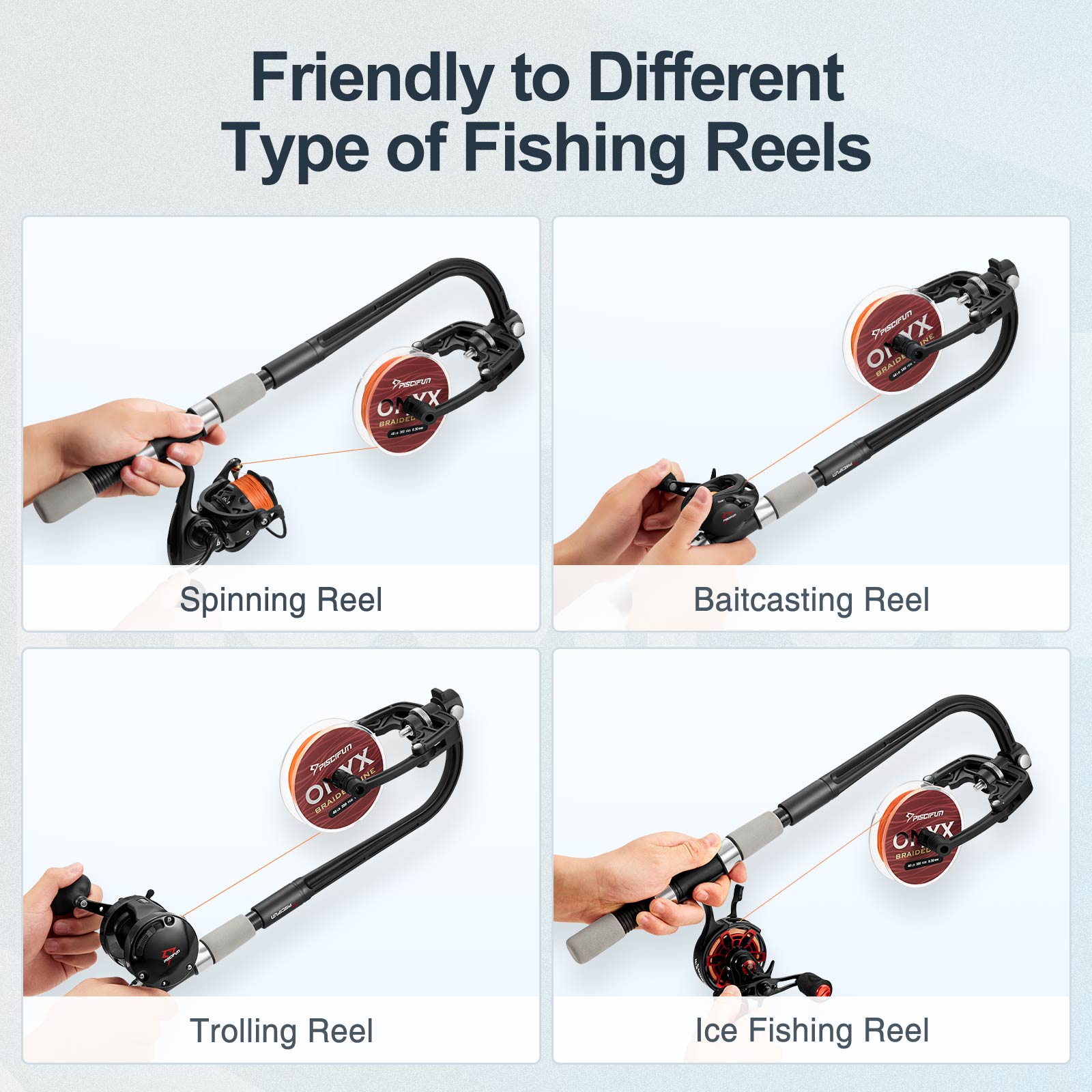 Fishing Line Spooler Fishing Reel Line Spooler Piscifun