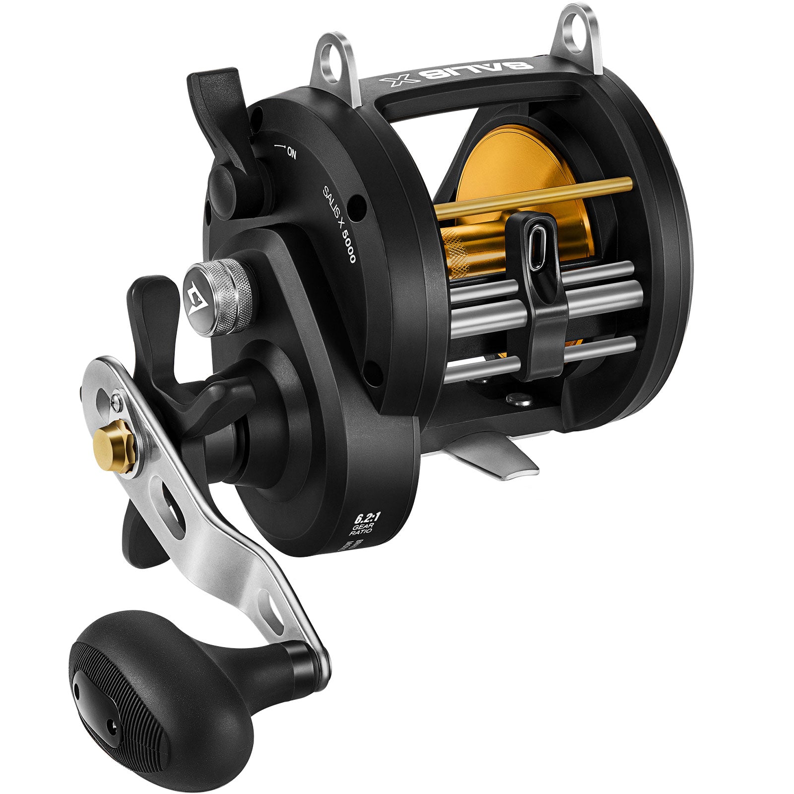Salis X Trolling Reels Level Wind Reel Piscifun