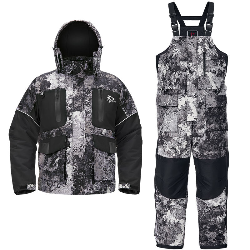 Piscifun Ice Fishing Suits, Insulated Jacket & Bibs Waterproof