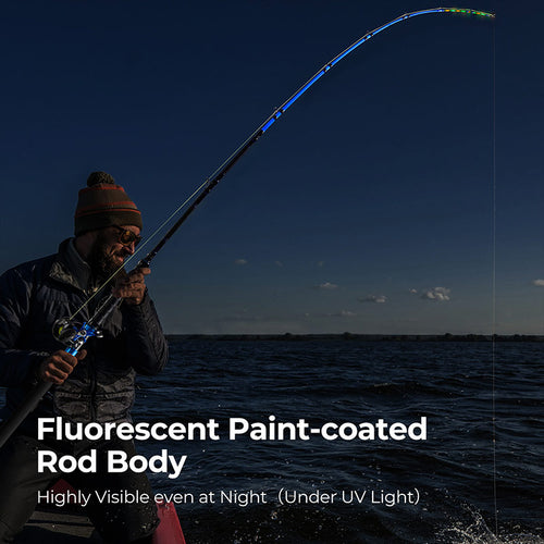 V,Casting Rod 7.6’ MH Blue