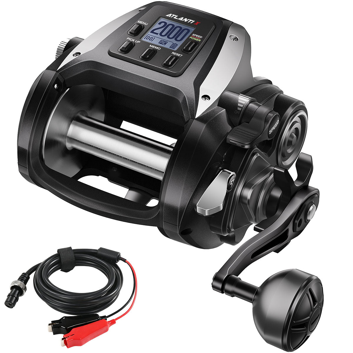AtlantiX 12000 Electric Fishing Reel for Deep Sea Big Game | Piscifun