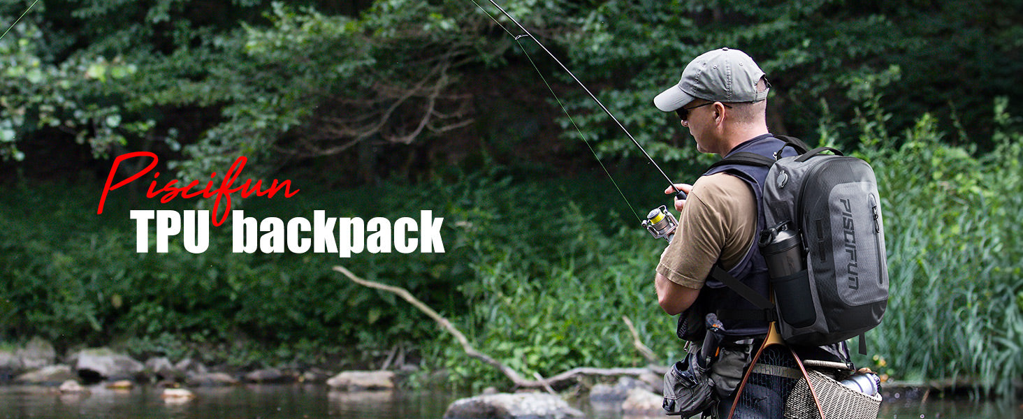 Waterproof Backpack TPU Dry Bag Waterproof Bag Piscifun