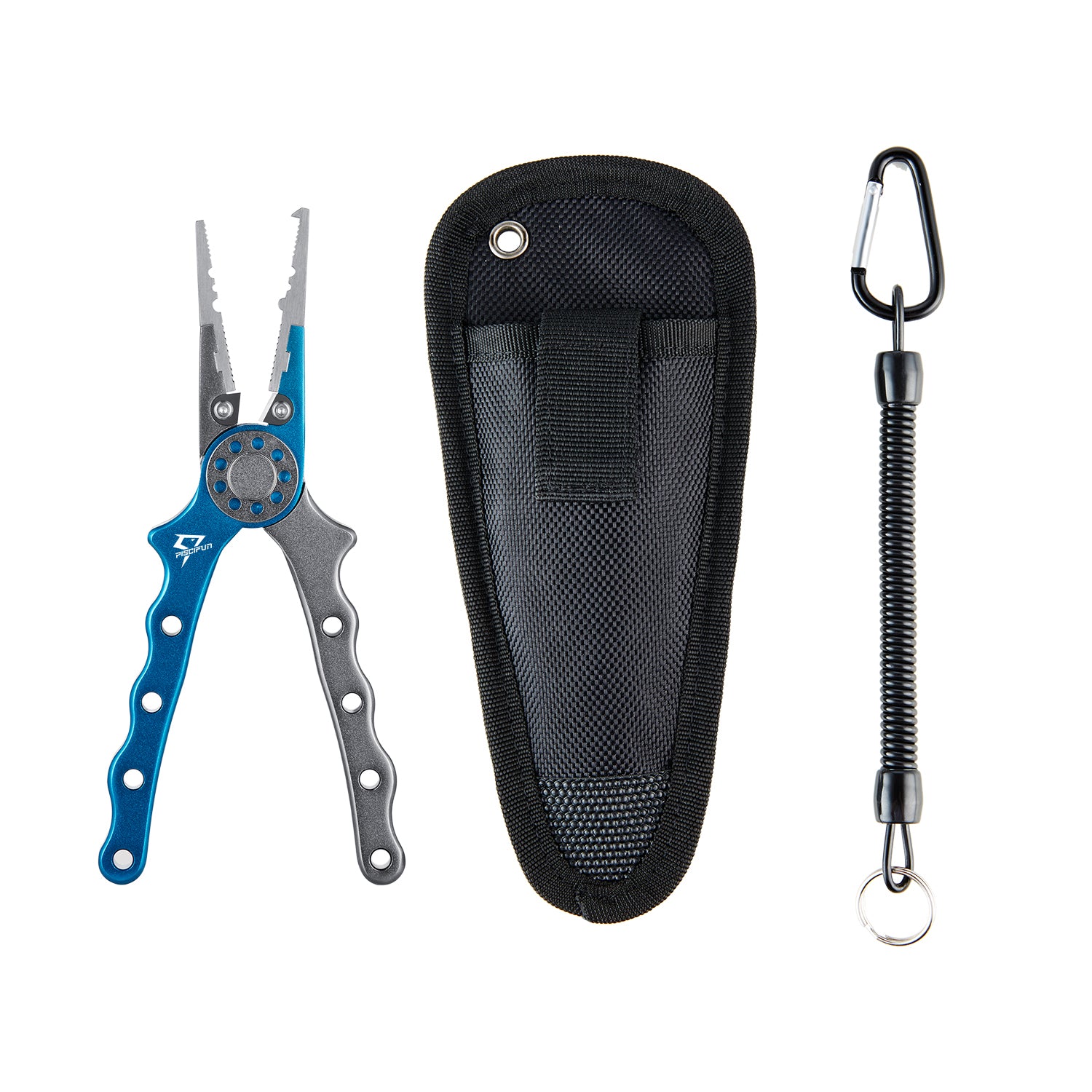 Piscifun III Aluminum Fishing Pliers Black
