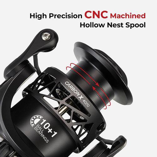 cheap light fishing reel Carbon X Spinning Reel Ultralight Fishing Reels