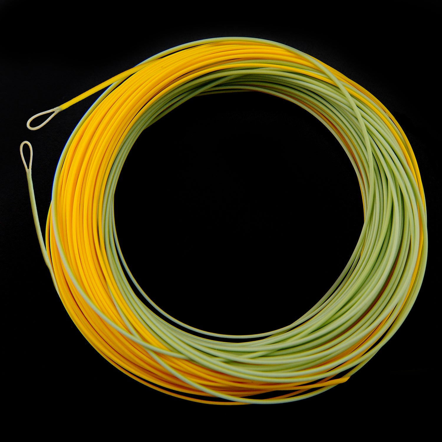 Piscifun Braided Fly Line Backing with Orange White Fluorescent Yellow