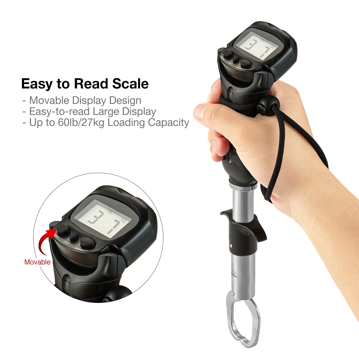 Fish Lip Gripper with Digital Scale Sale