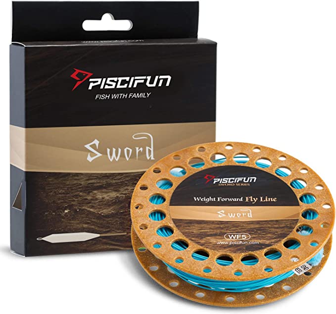 Piscifun Sword Fly Fishing Line with Welded Loop Weight Forward Floati