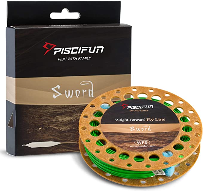Piscifun Sword Fly Fishing Line with Welded Loop Weight Forward Floati