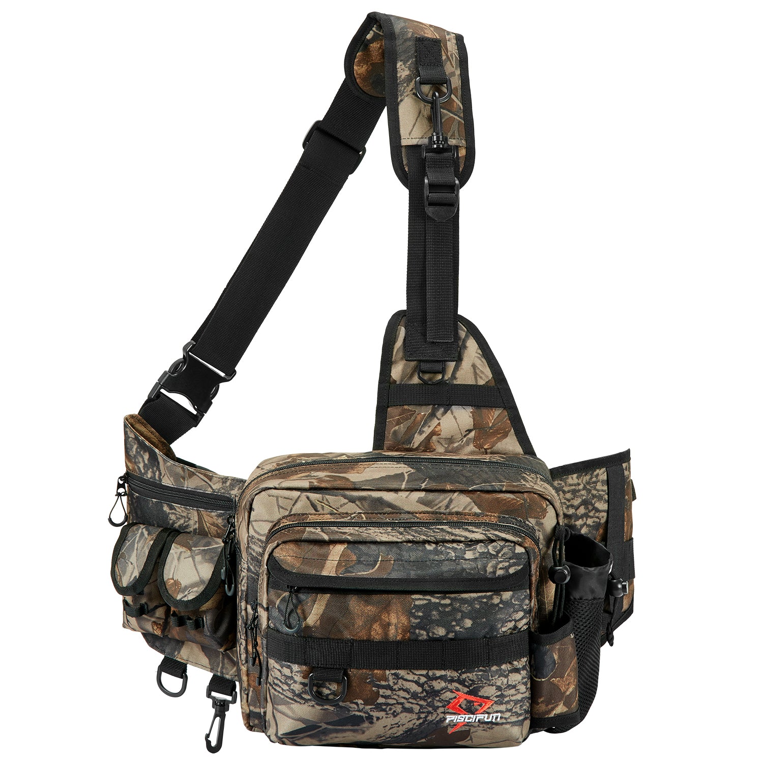 Fishing Bag With Tackle Box Camouflage Camo Bag Fishing Waist Bag