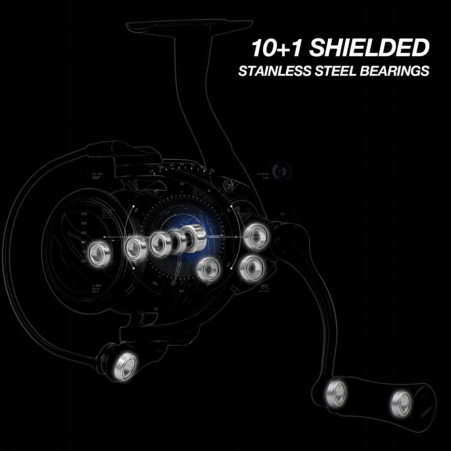 Ice Fishing Reels - Piscifun Carbon X 1000 #shorts #icefishing #fishingreels  