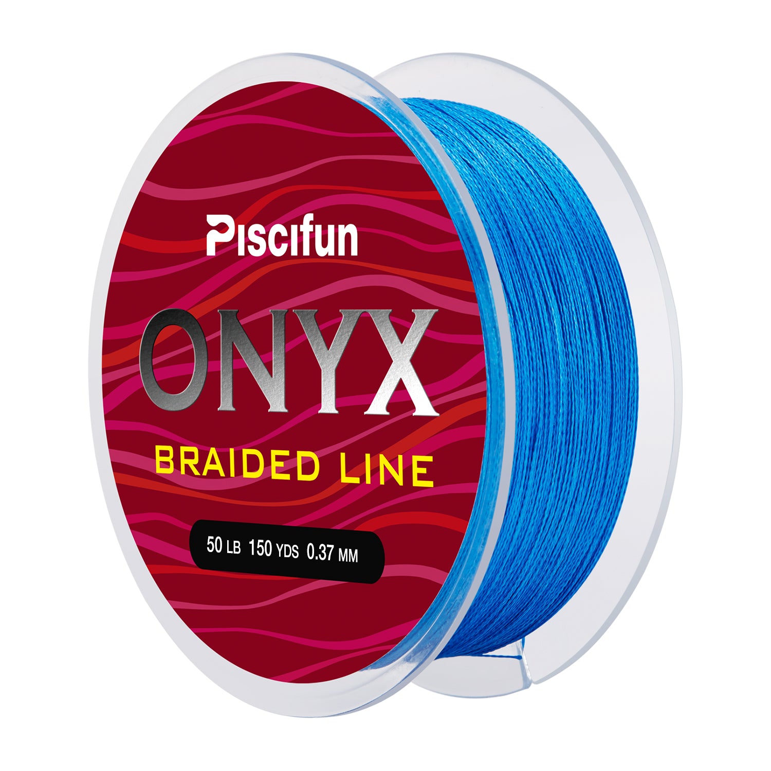 Piscifun Onyx Braided Fishing Line, Superline Abrasion Resistant Braided  Lines, Zero Stretch Super Strong, Low Memory, Fast Water Cutting PE Fishing