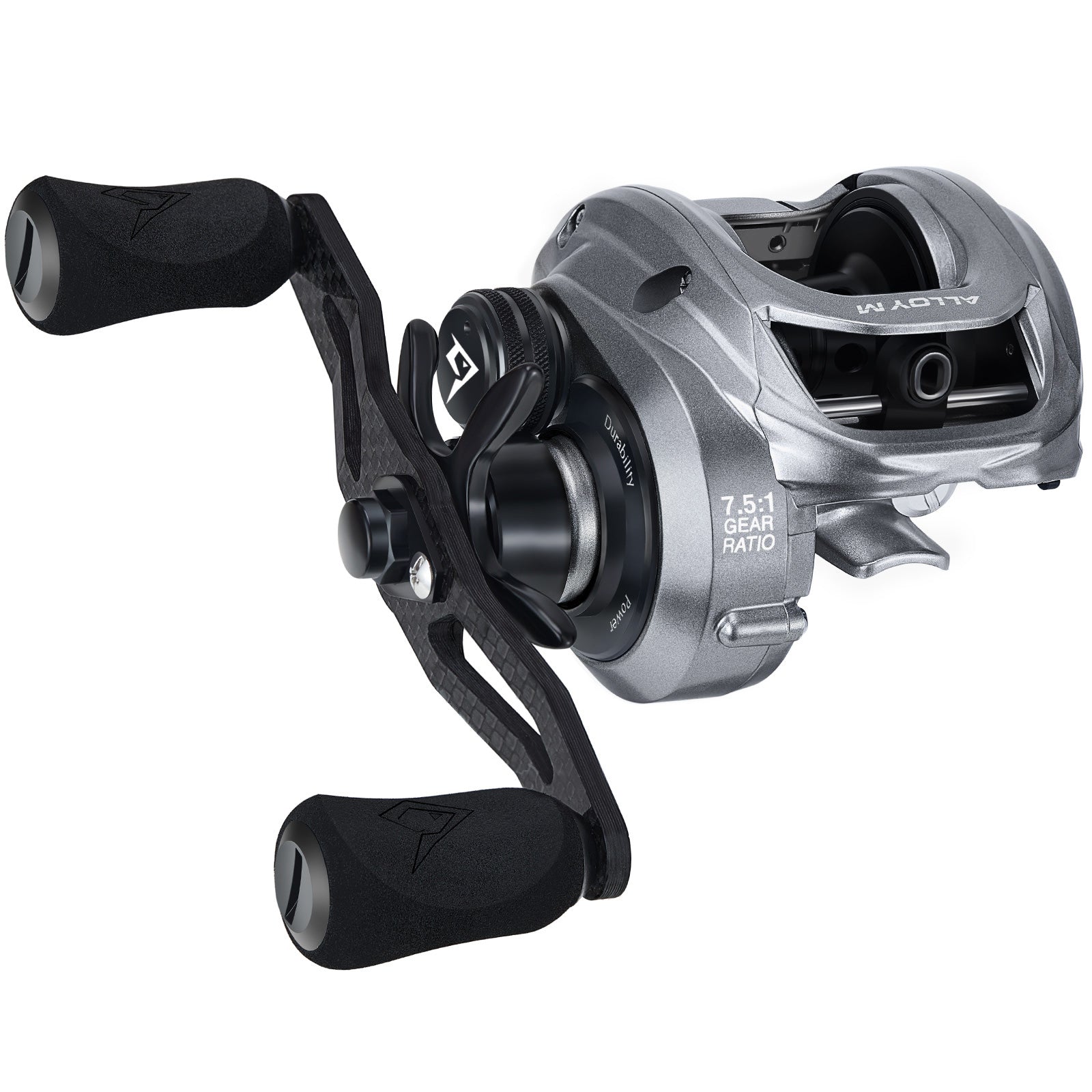 Alloy M Low Profile Saltwater Casting Fishing Reel 8.4:1 / RIGHT HAND