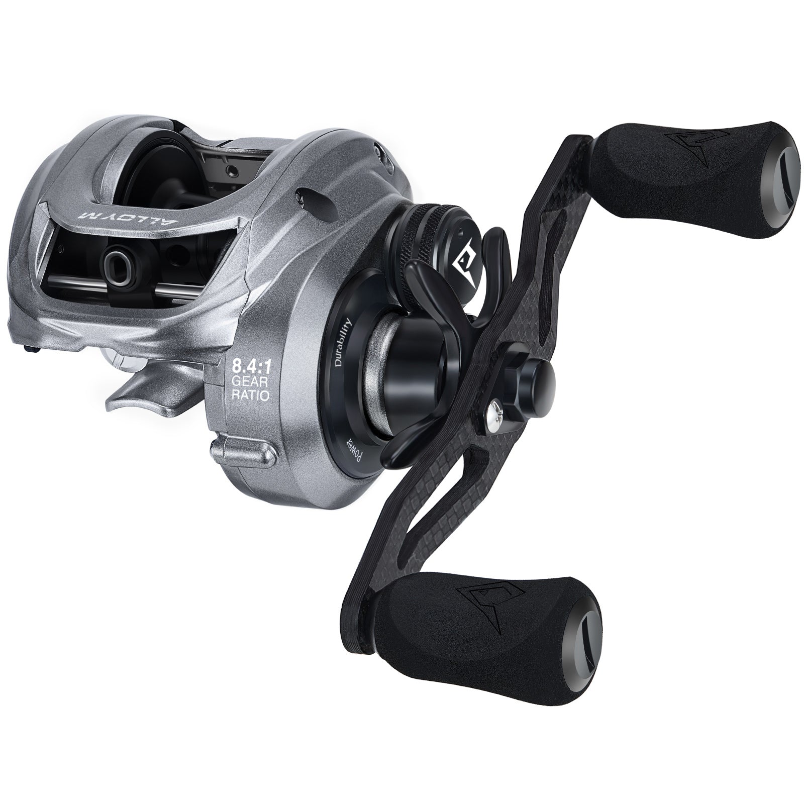 Alloy M Low Profile Saltwater Casting Fishing Reel | 8.4:1 / LEFT HAND |  Piscifun