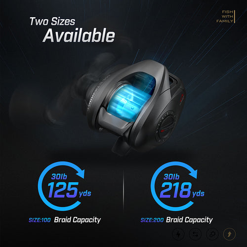 Torrent II Baitcasting Fishing Reel 20LB Drag | Piscifun Torrent II Baitcasting Fishing Reel 20LB Drag | Piscifun